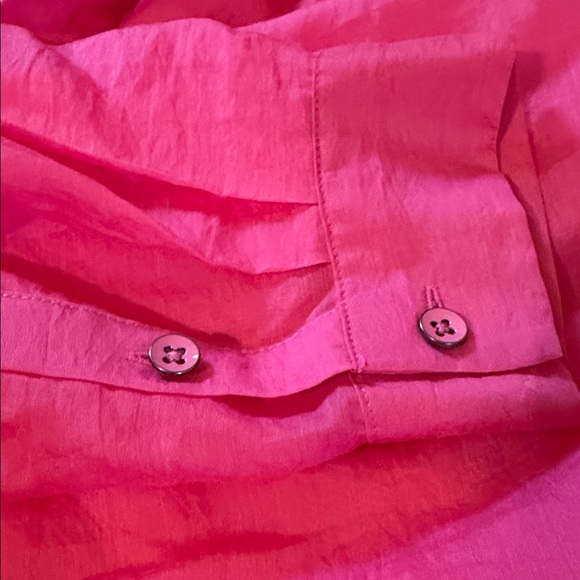 CAbi Women's Fuchsia Button Down Shirt - Picture 5 of 6